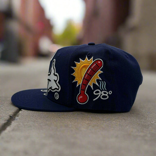 A-BONE “BIG A” CAP NAVY