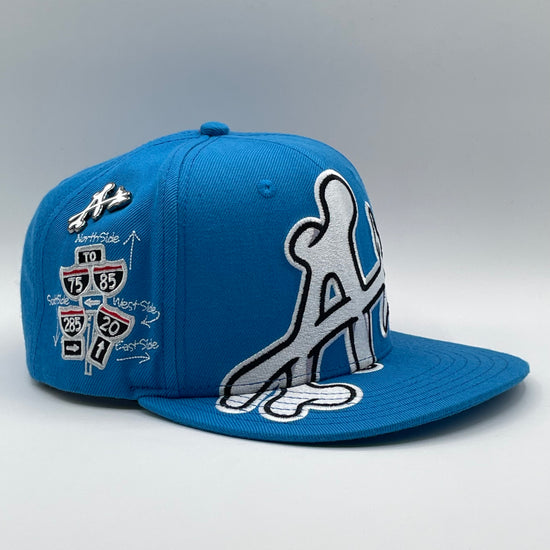 A-BONE “BIG A” CAP POWDER BLUE