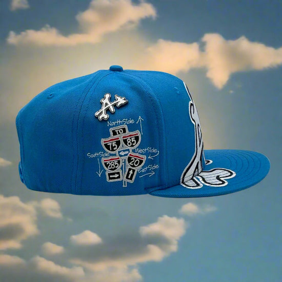 A-BONE “BIG A” CAP POWDER BLUE