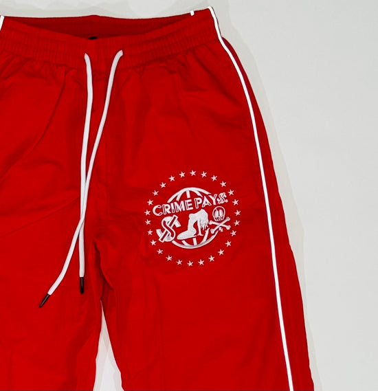 CRIME PAYS®️ GLOBALLY TRACK PANTS