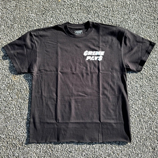 CRIMEPAYS®️ RAZOR LOGO TEE